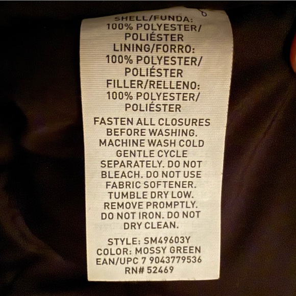 Swiss Tech Men’s Small Parka Style Jacket - Picture 11 of 11